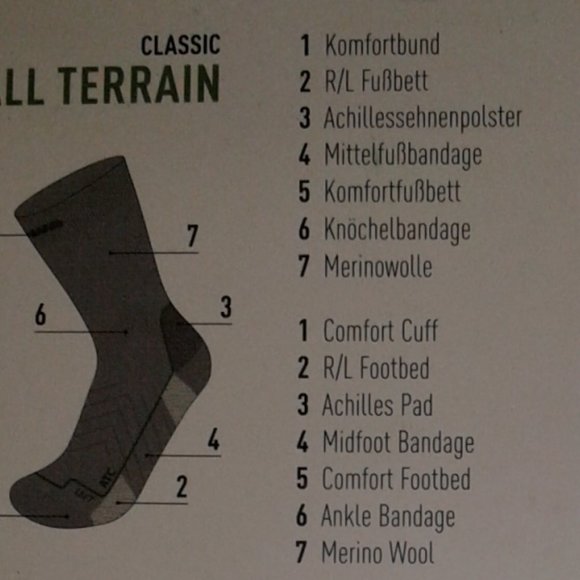 Lowa all Terrain Classic New Socks - Picture 6 of 9